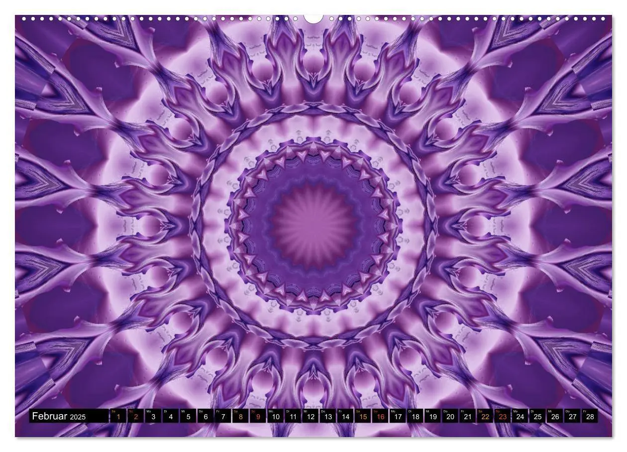 Bild: 9783435418114 | Energie - Mandalas, Spiritualität durch die Farbe Lila...