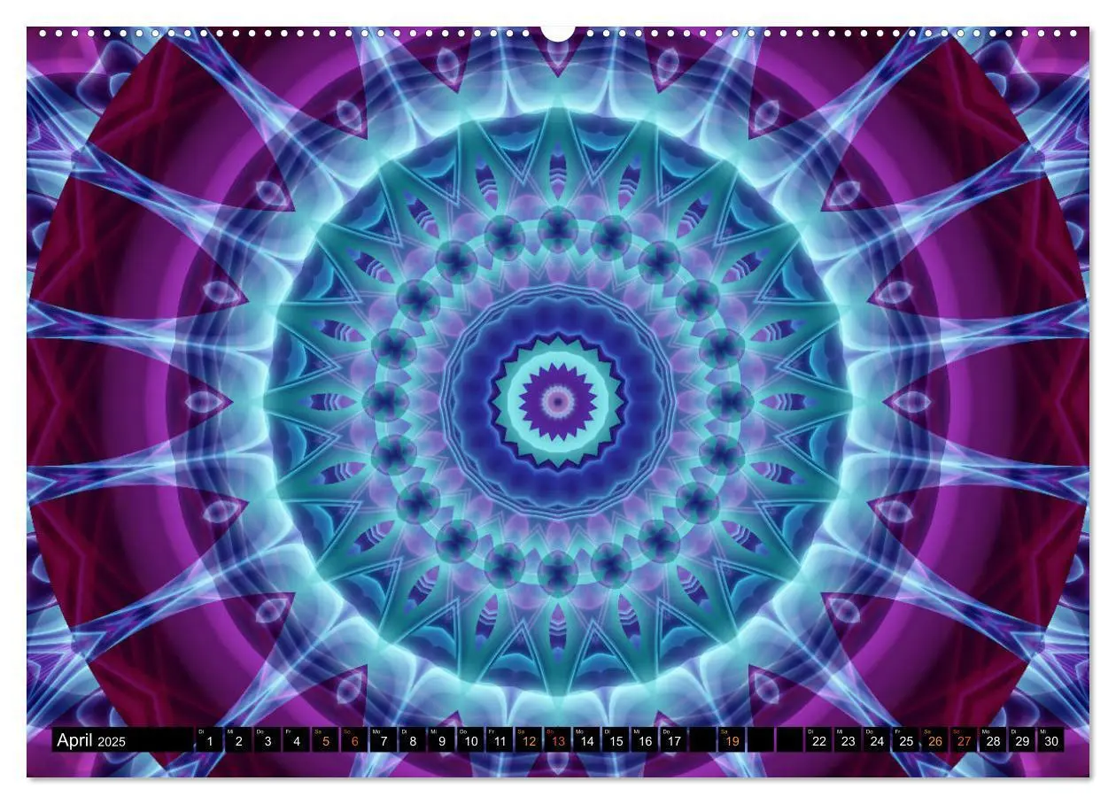 Bild: 9783435418114 | Energie - Mandalas, Spiritualität durch die Farbe Lila...
