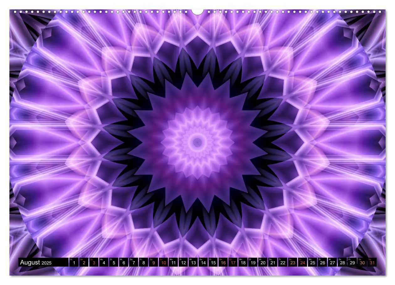 Bild: 9783435418114 | Energie - Mandalas, Spiritualität durch die Farbe Lila...