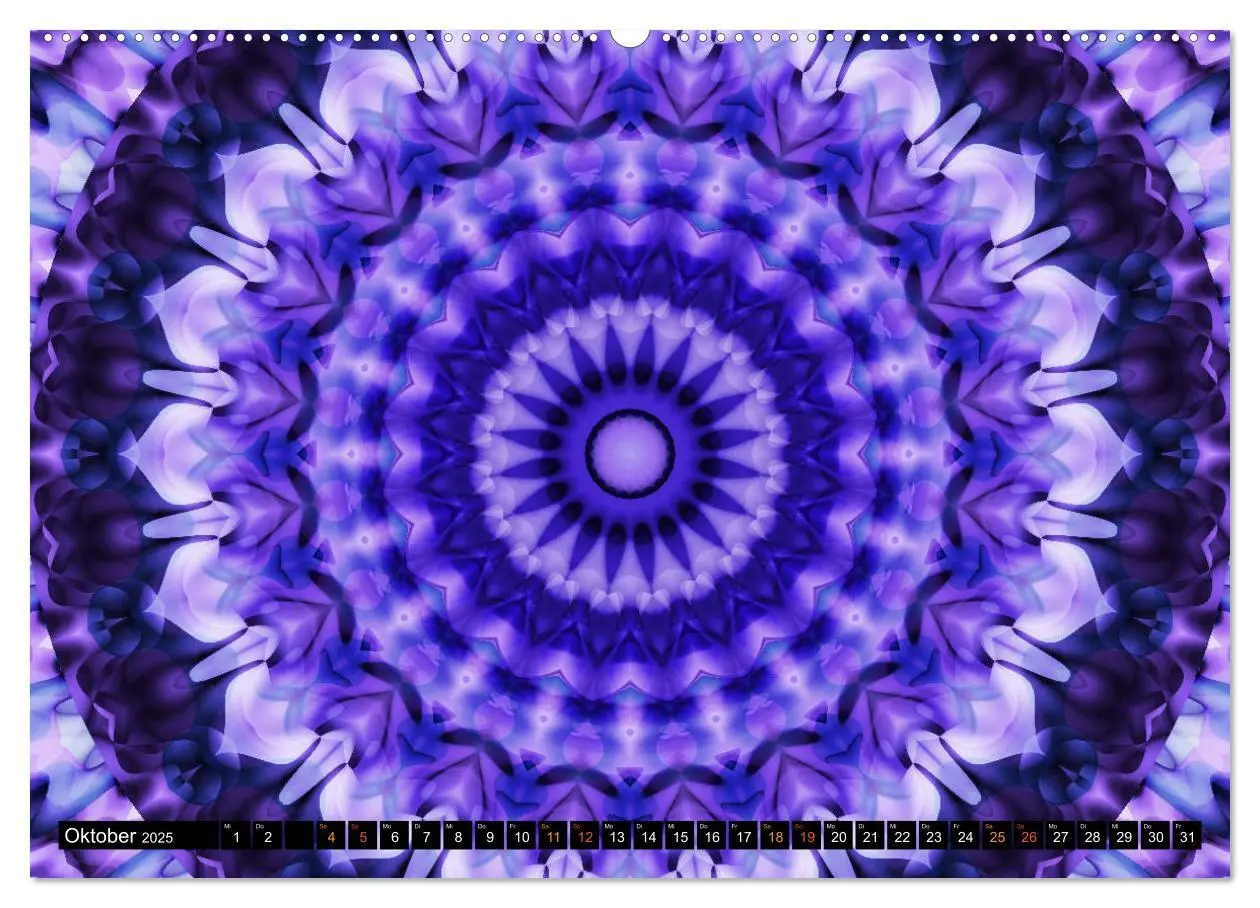 Bild: 9783435418114 | Energie - Mandalas, Spiritualität durch die Farbe Lila...