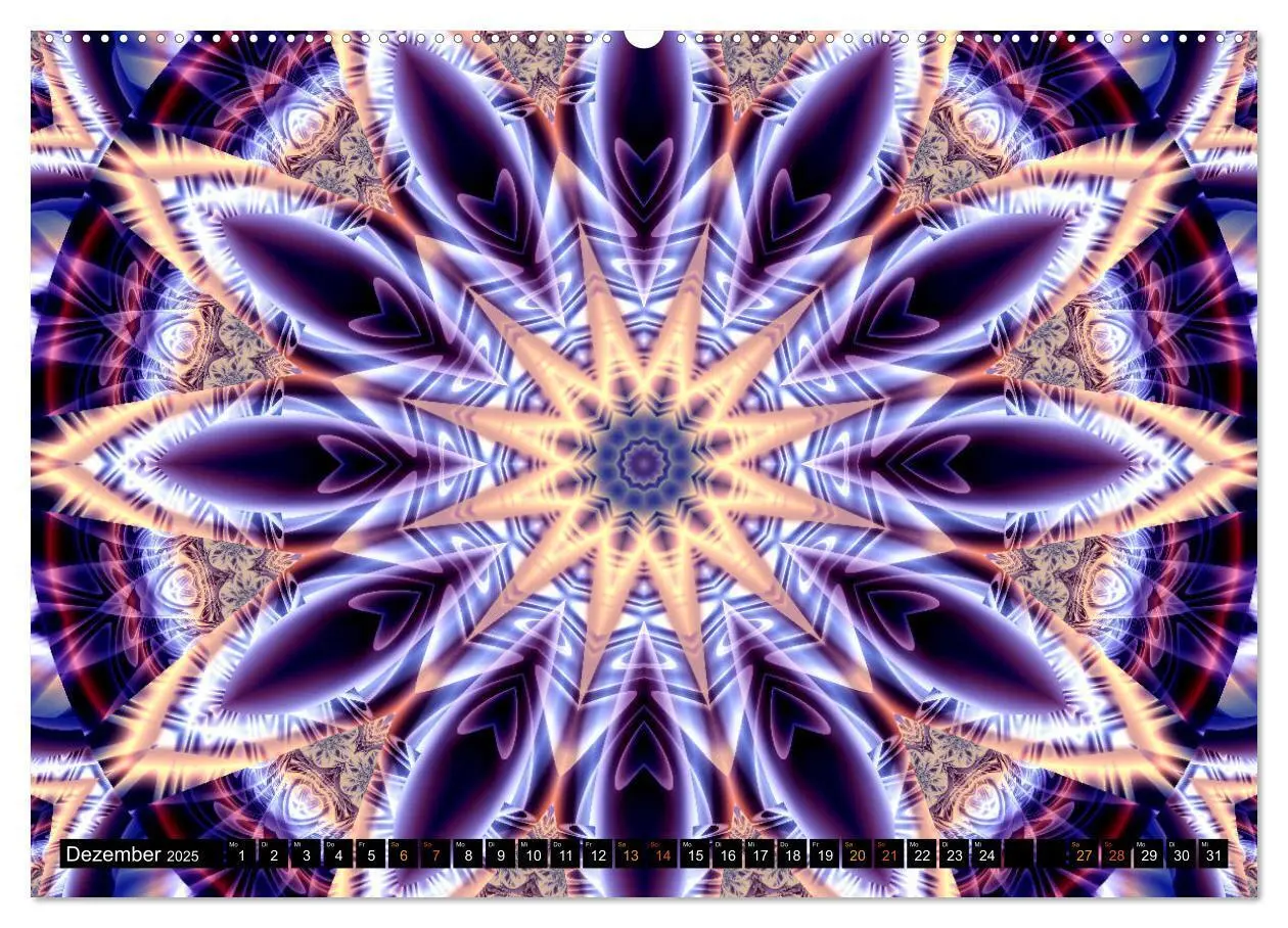 Bild: 9783435418114 | Energie - Mandalas, Spiritualität durch die Farbe Lila...