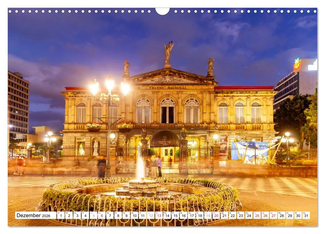 Bild: 9783457298114 | Costa Rica (Wandkalender 2026 DIN A3 quer), CALVENDO Monatskalender