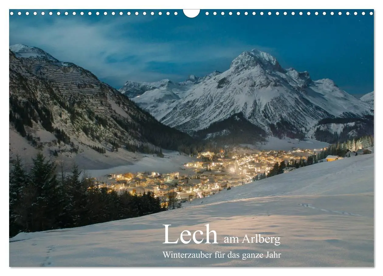 Cover: 9783457818114 | Lech am Arlberg - Winterzauber für das ganze Jahr (Wandkalender...