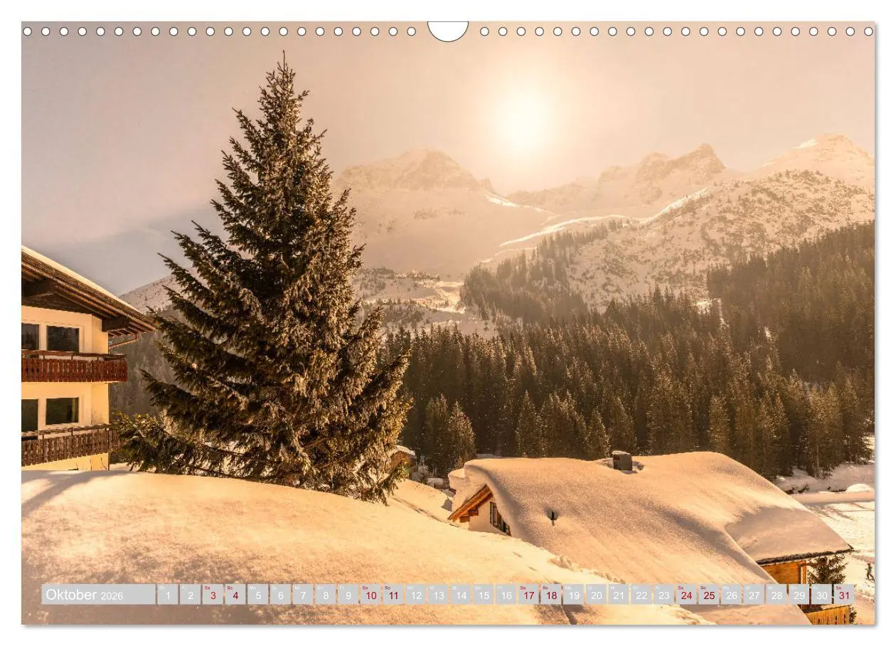 Bild: 9783457818114 | Lech am Arlberg - Winterzauber für das ganze Jahr (Wandkalender...