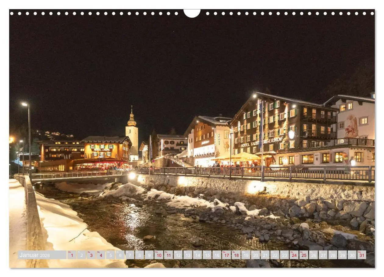 Bild: 9783457818114 | Lech am Arlberg - Winterzauber für das ganze Jahr (Wandkalender...