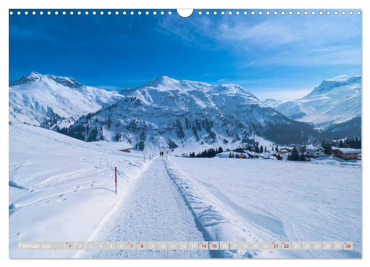 Bild: 9783457818114 | Lech am Arlberg - Winterzauber für das ganze Jahr (Wandkalender...
