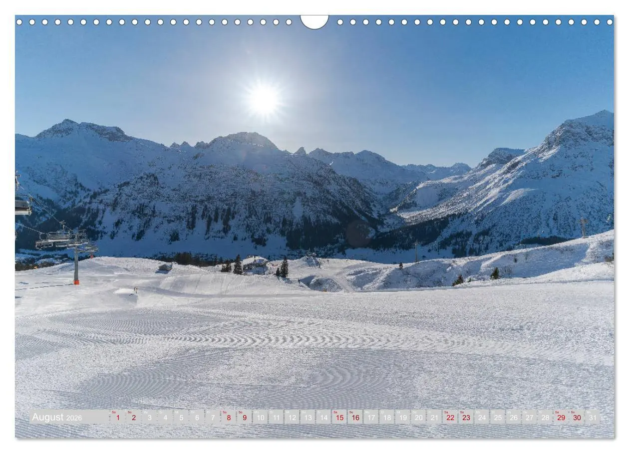 Bild: 9783457818114 | Lech am Arlberg - Winterzauber für das ganze Jahr (Wandkalender...