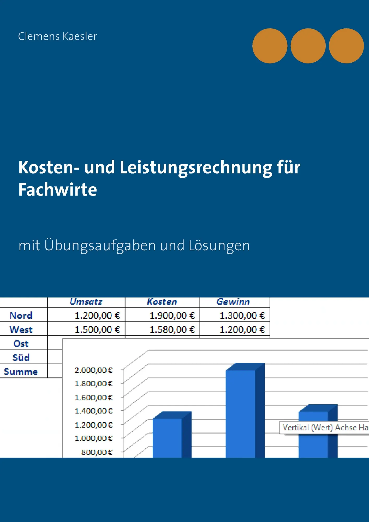 Cover: 9783743168114 | Kosten- und Leistungsrechnung für Fachwirte | Clemens Kaesler | Buch