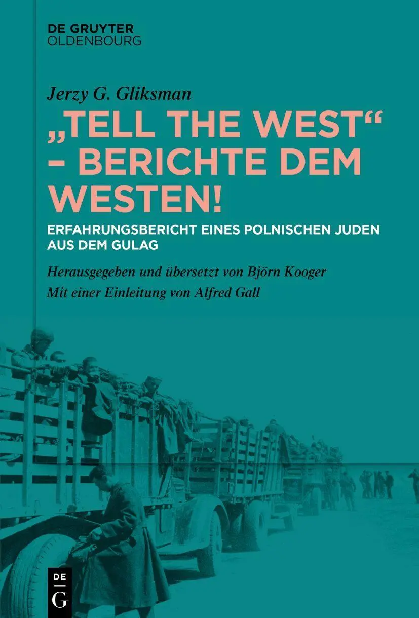 Cover: 9783119148214 | "Tell the West" - Berichte dem Westen! | Jerzy G. Gliksman | Buch