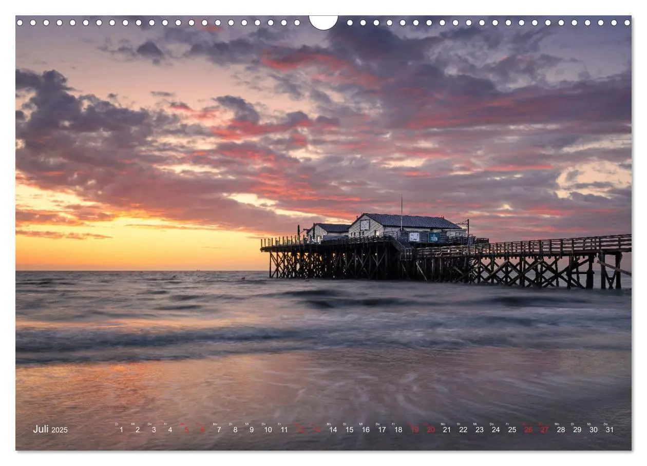 Bild: 9783383868214 | Nordseeurlaub in St. Peter-Ording (Wandkalender 2025 DIN A3 quer),...
