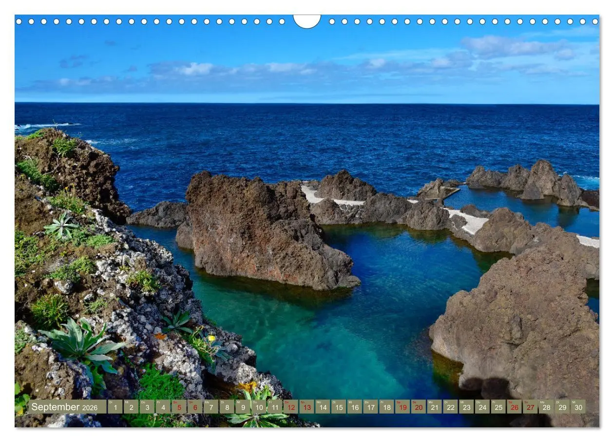 Bild: 9783457598214 | Erlebe mit mir Madeira (Wandkalender 2026 DIN A3 quer), CALVENDO...