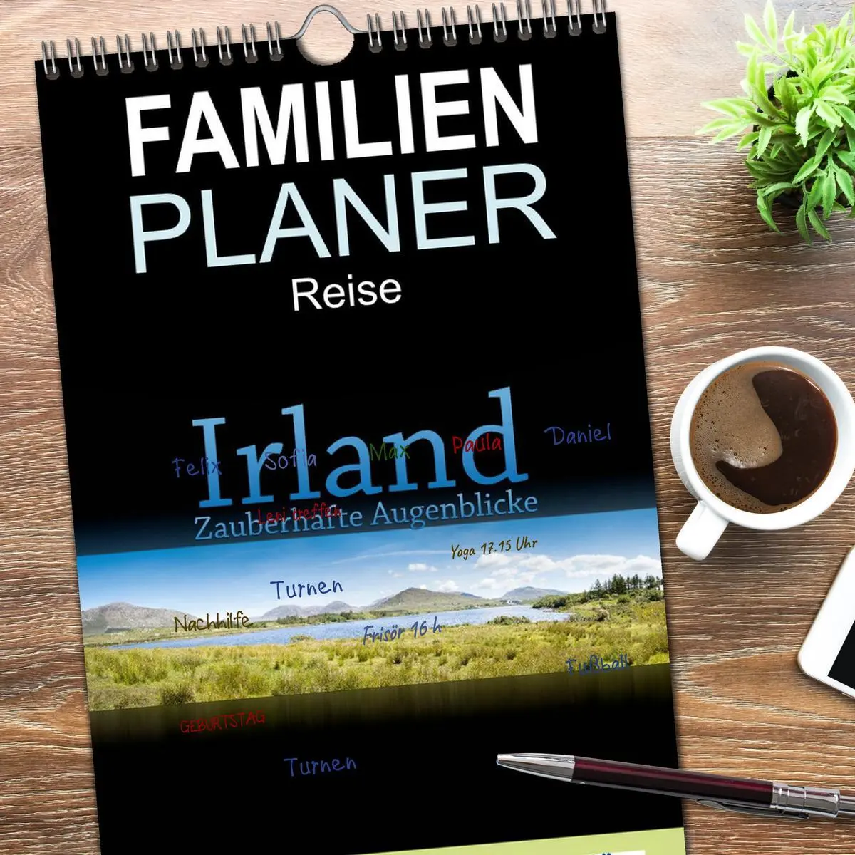 Bild: 9783516518214 | Familienplaner 2026 - Irland - Zauberhafte Augenblicke mit 5...