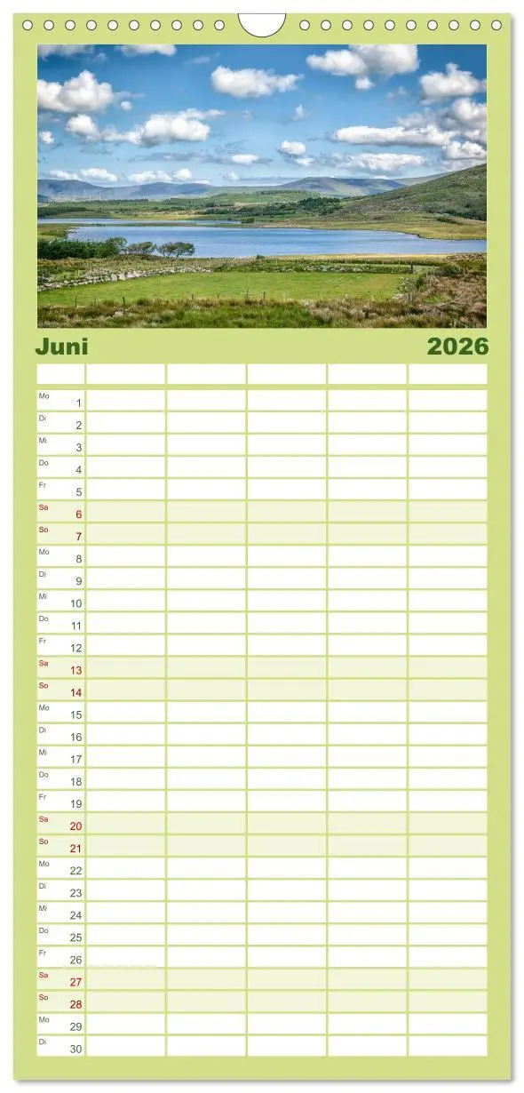 Bild: 9783516518214 | Familienplaner 2026 - Irland - Zauberhafte Augenblicke mit 5...