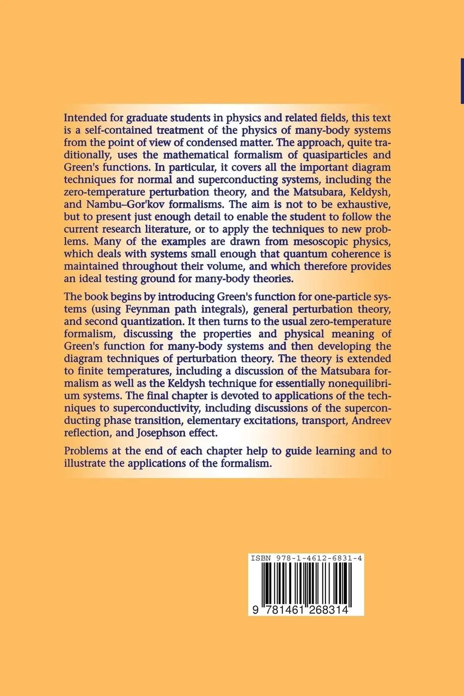 Rückseite: 9781461268314 | Quantum Theory of Many-Body Systems | Techniques and Applications | xv