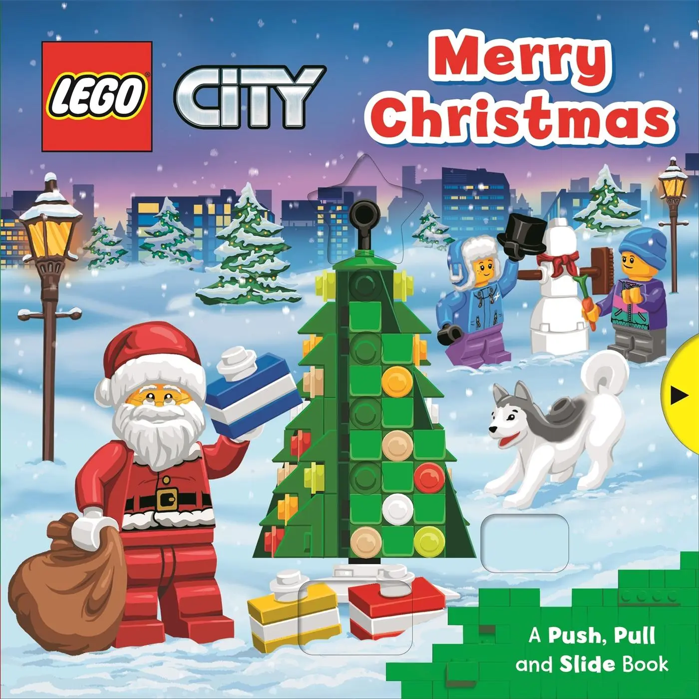 Cover: 9781529058314 | LEGO® City. Merry Christmas | A Push, Pull and Slide Book | Buch