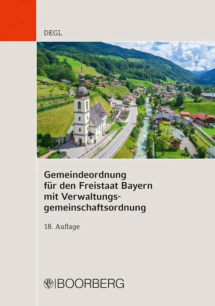 Cover: 9783415078314 | Gemeindeordnung für den Freistaat Bayern mit...