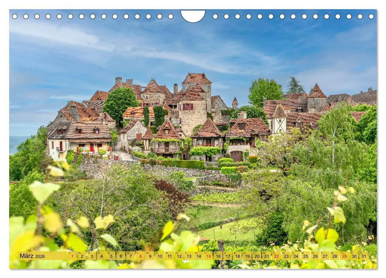 Bild: 9783457348314 | Geheimnisvolles Okzitanien. Augenblicke (Wandkalender 2026 DIN A4...