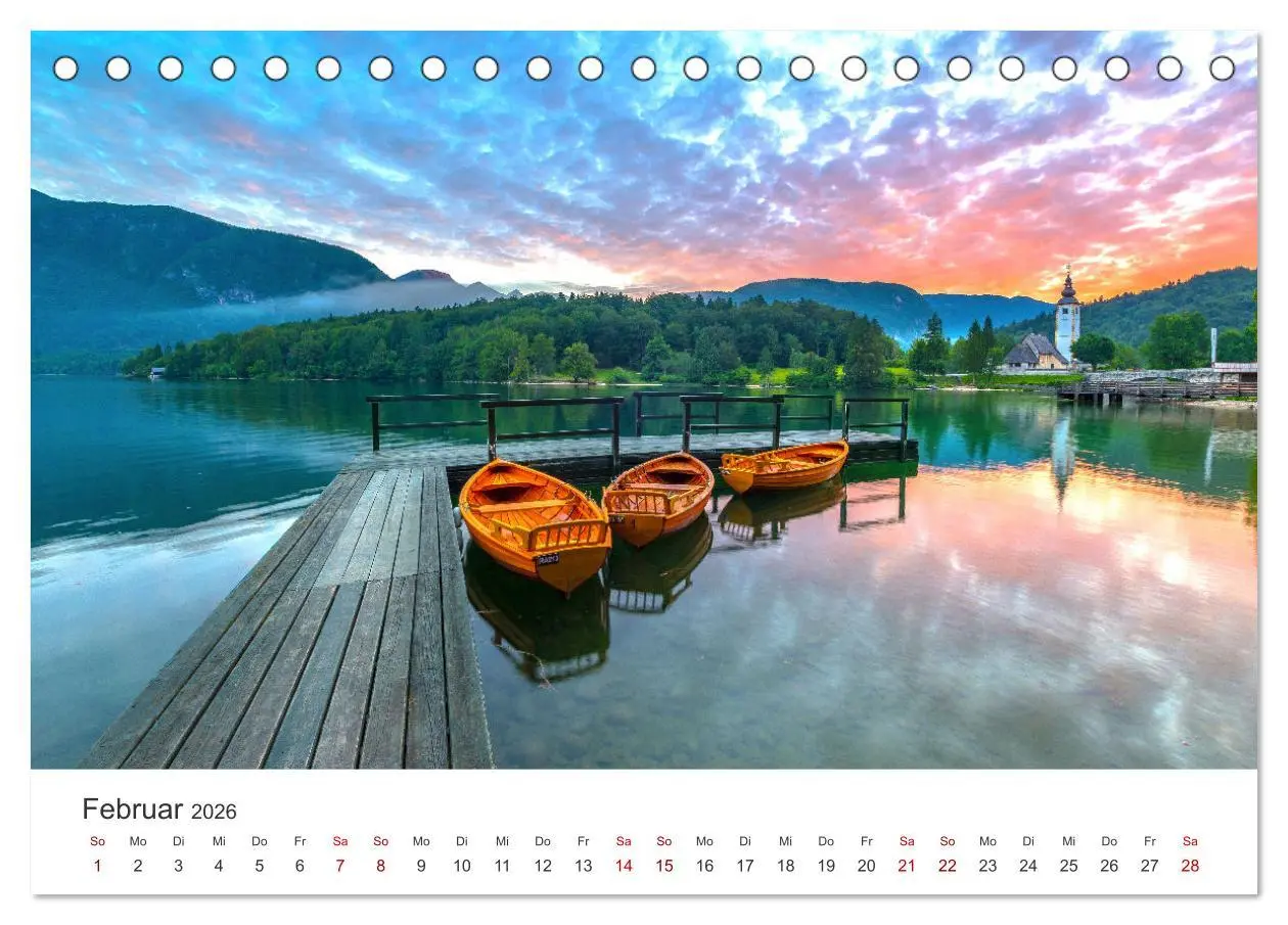 Bild: 9783457418314 | Slowenien - Ein unterschätztes Reiseziel. (Tischkalender 2026 DIN...