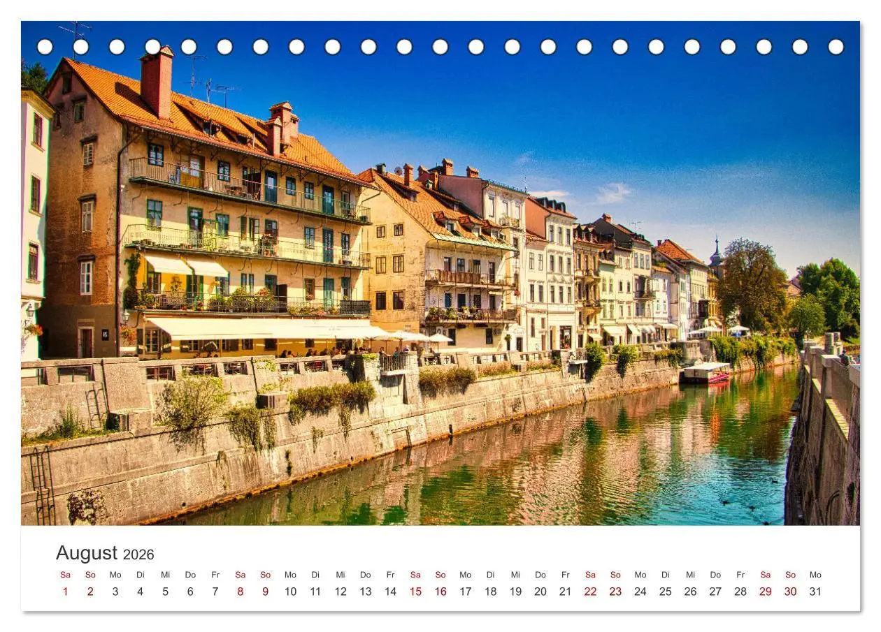Bild: 9783457418314 | Slowenien - Ein unterschätztes Reiseziel. (Tischkalender 2026 DIN...