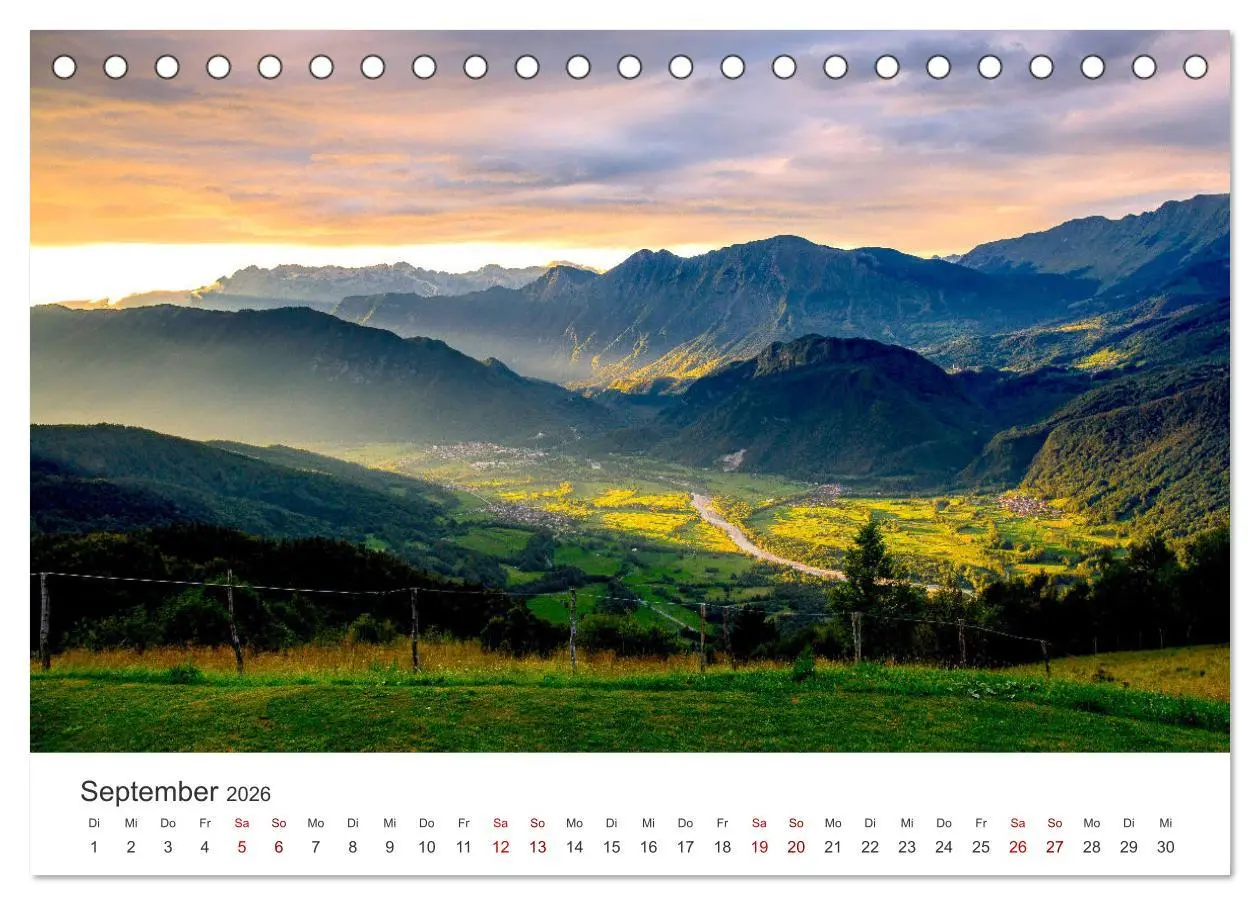 Bild: 9783457418314 | Slowenien - Ein unterschätztes Reiseziel. (Tischkalender 2026 DIN...