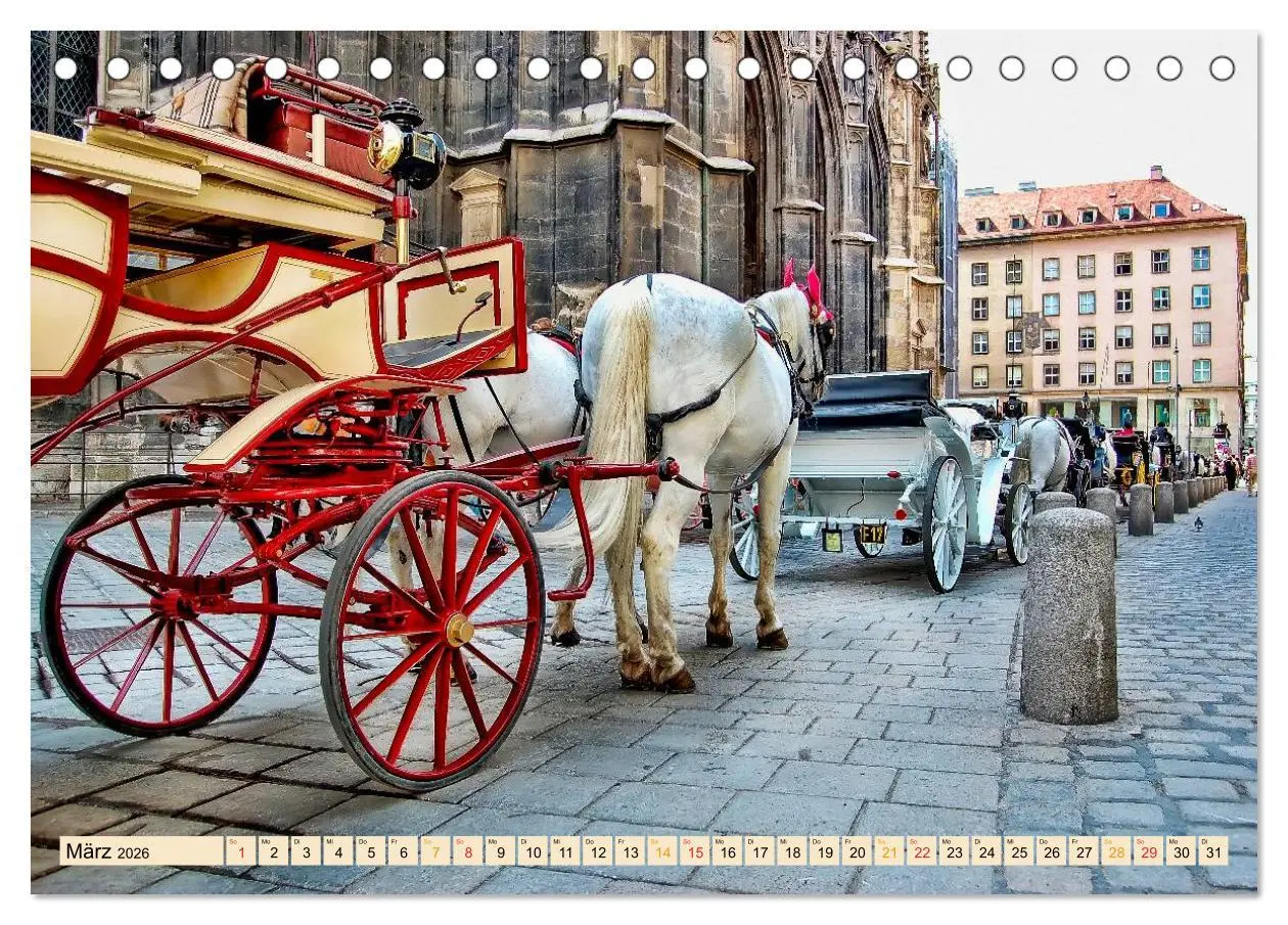 Bild: 9783457968314 | Pferdekutschen - Vorgänger des Automobils (Tischkalender 2026 DIN...