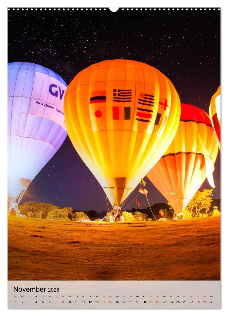 Bild: 9783516368314 | Ballon fahren - mein Traum (Wandkalender 2026 DIN A2 hoch),...