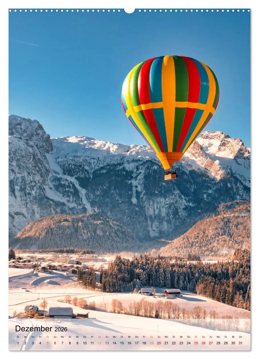 Bild: 9783516368314 | Ballon fahren - mein Traum (Wandkalender 2026 DIN A2 hoch),...