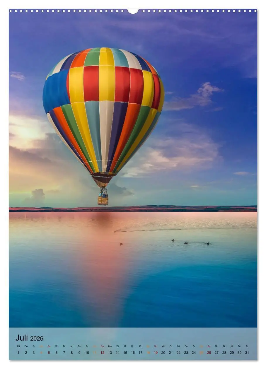 Bild: 9783516368314 | Ballon fahren - mein Traum (Wandkalender 2026 DIN A2 hoch),...