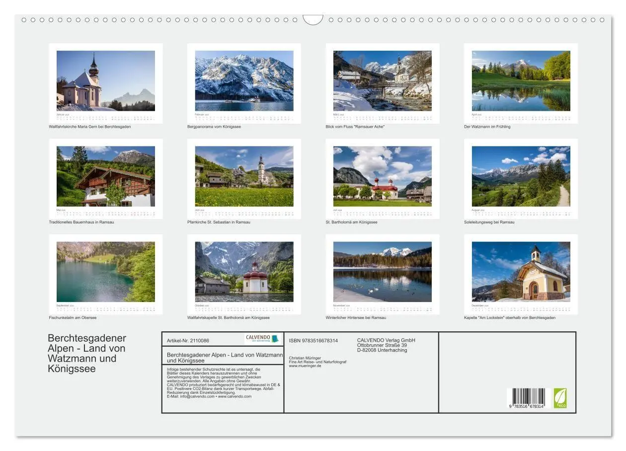Bild: 9783516678314 | Berchtesgadener Alpen - Land von Watzmann und Königssee...