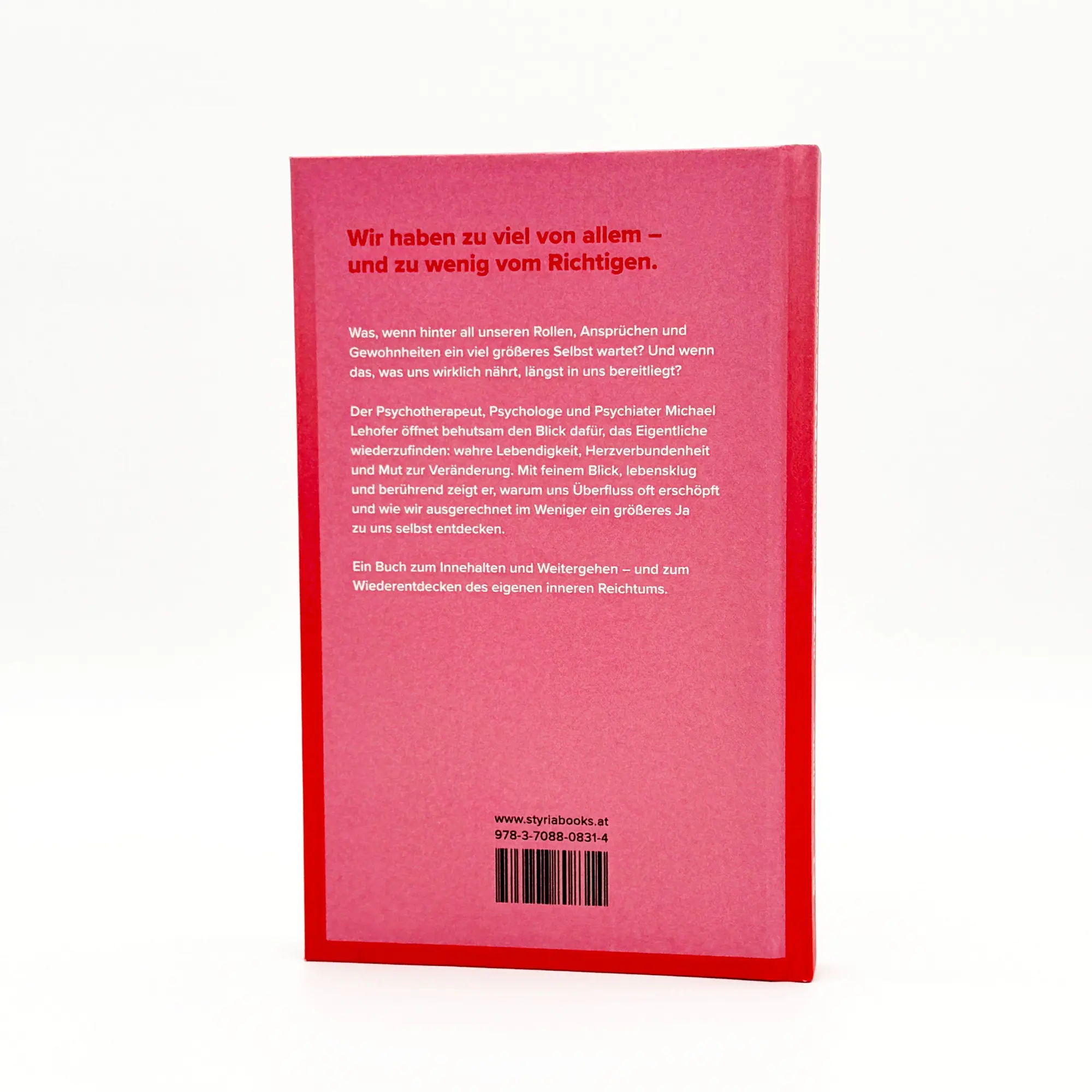 Bild: 9783708808314 | Zu viel von Allem und zu wenig vom Richtigen | Michael Lehofer | Buch