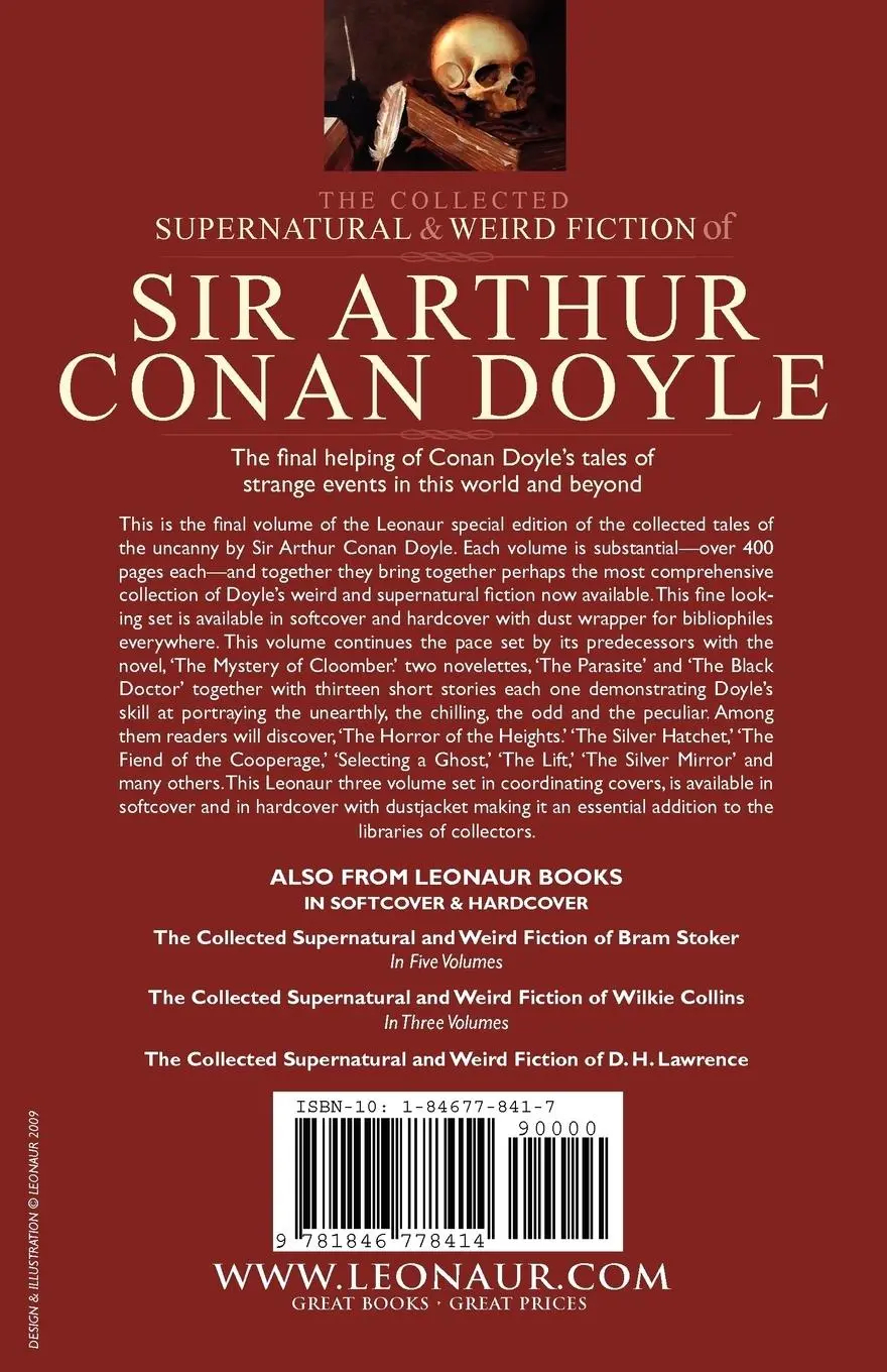 Rückseite: 9781846778414 | The Collected Supernatural and Weird Fiction of Sir Arthur Conan Doyle