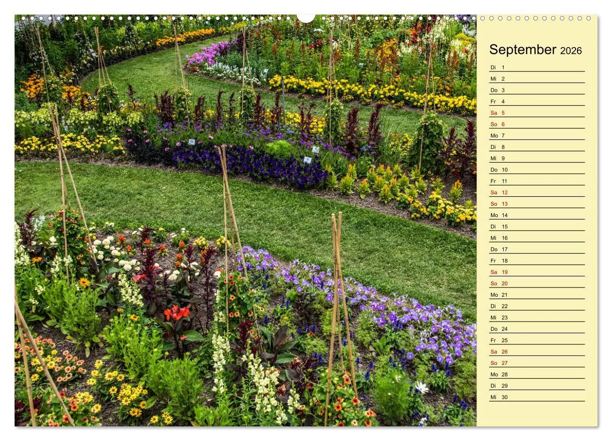 Bild: 9783457578414 | Gartenschau in Erfurt (Wandkalender 2026 DIN A2 quer), CALVENDO...