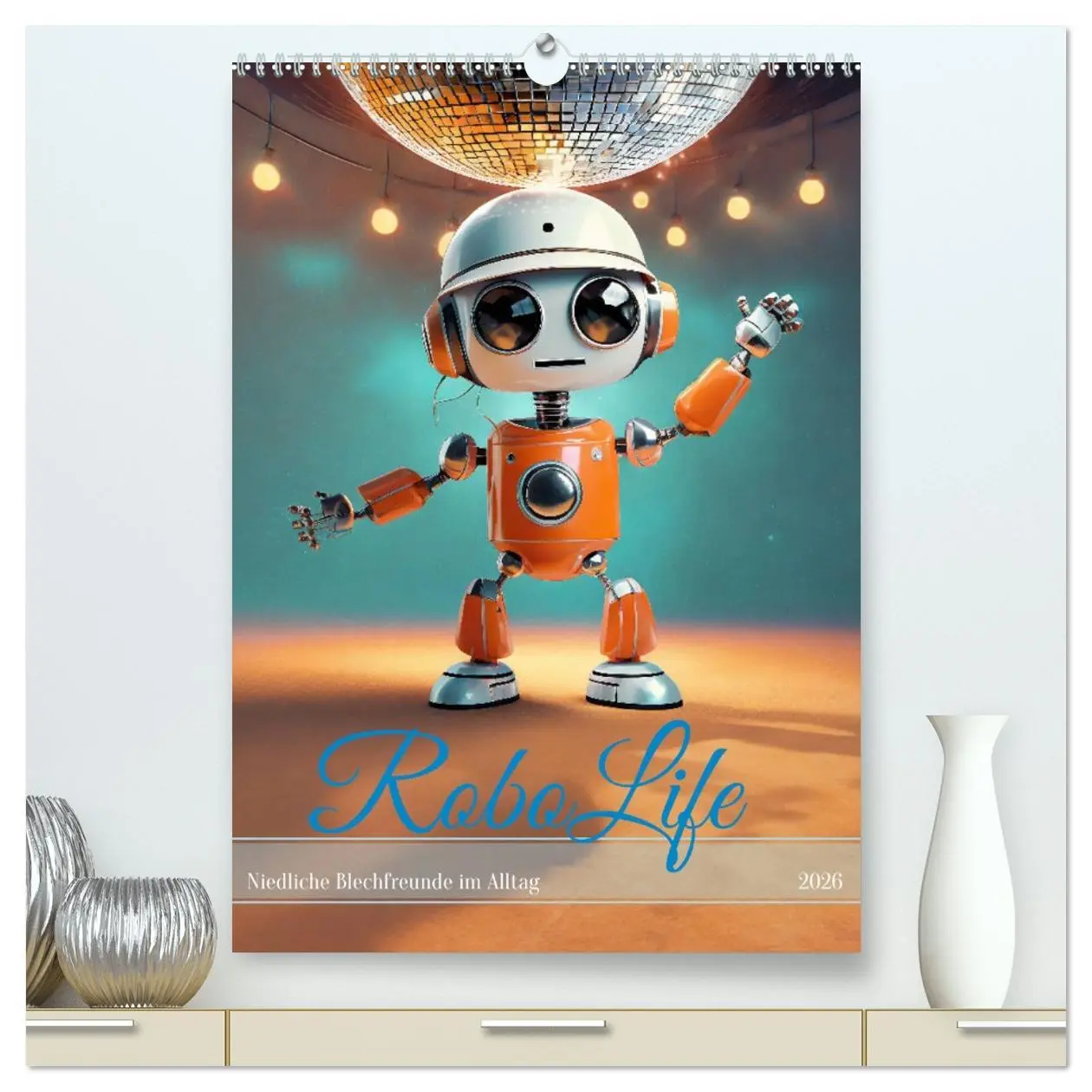 Cover: 9783516288414 | RoboLife - Niedliche Blechfreunde im Alltag (hochwertiger Premium...