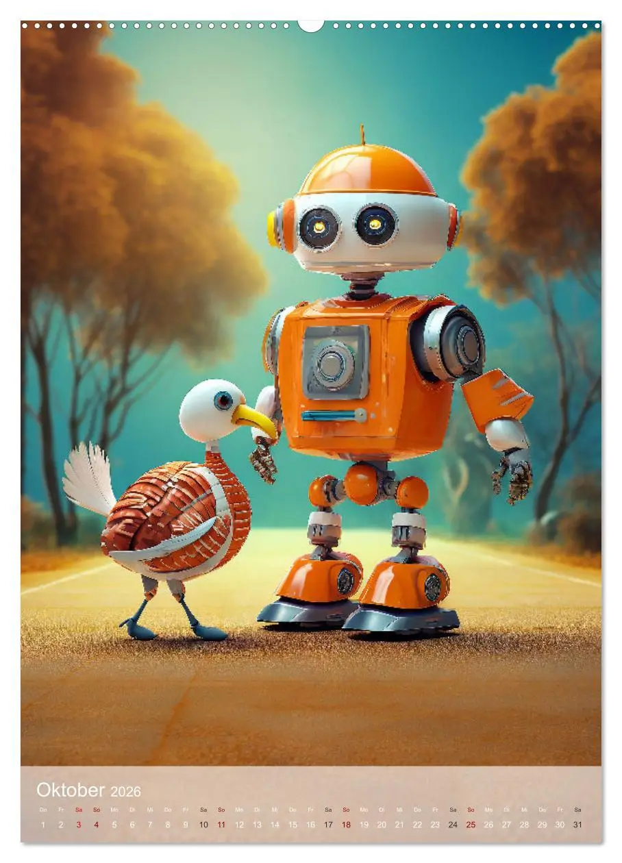 Bild: 9783516288414 | RoboLife - Niedliche Blechfreunde im Alltag (hochwertiger Premium...