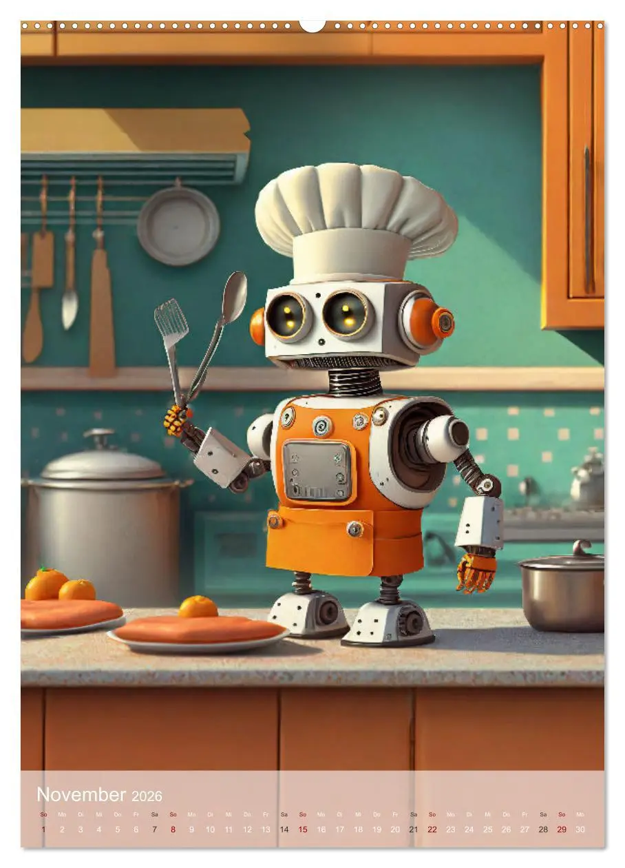 Bild: 9783516288414 | RoboLife - Niedliche Blechfreunde im Alltag (hochwertiger Premium...