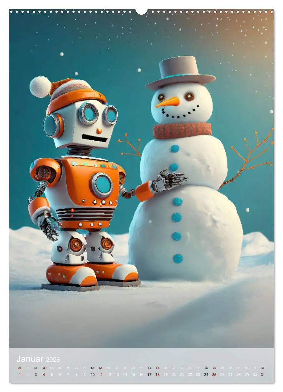 Bild: 9783516288414 | RoboLife - Niedliche Blechfreunde im Alltag (hochwertiger Premium...