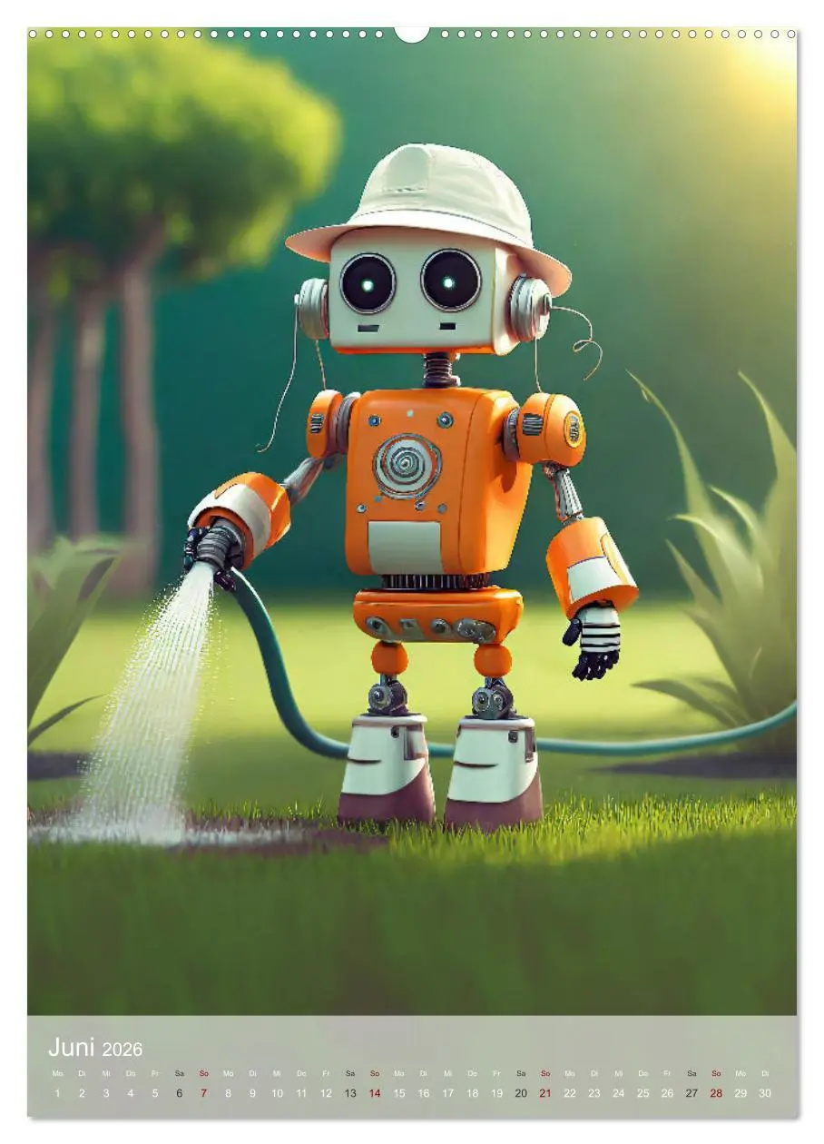 Bild: 9783516288414 | RoboLife - Niedliche Blechfreunde im Alltag (hochwertiger Premium...