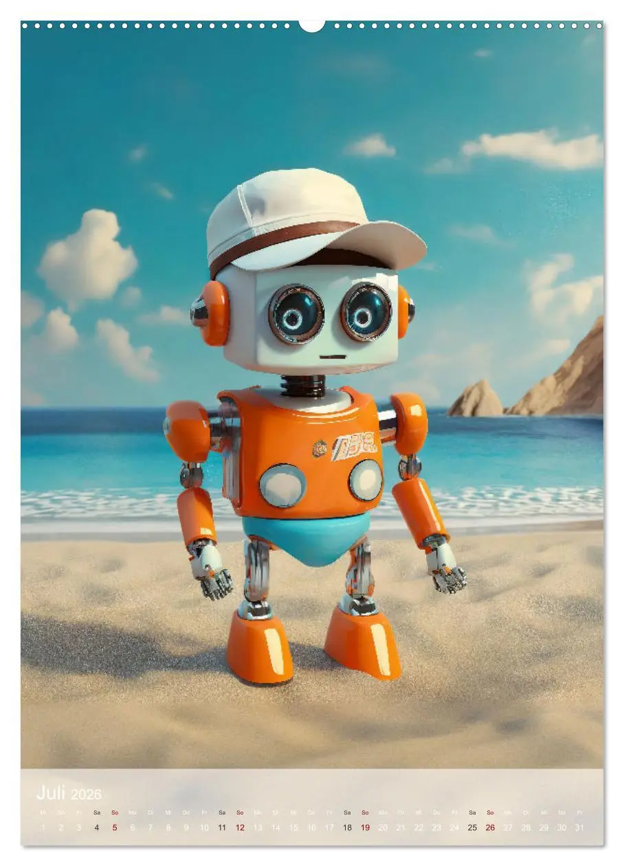 Bild: 9783516288414 | RoboLife - Niedliche Blechfreunde im Alltag (hochwertiger Premium...