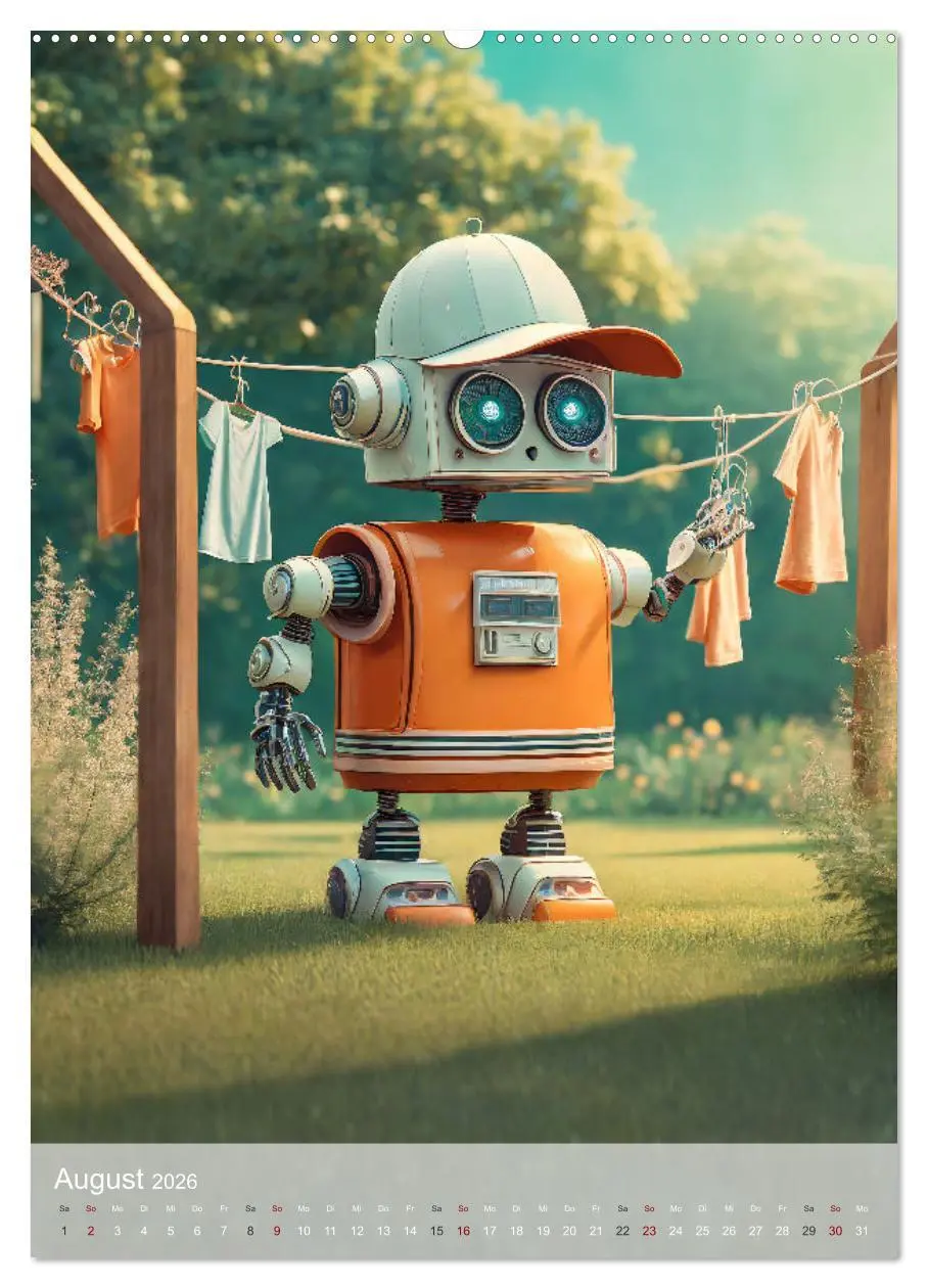 Bild: 9783516288414 | RoboLife - Niedliche Blechfreunde im Alltag (hochwertiger Premium...