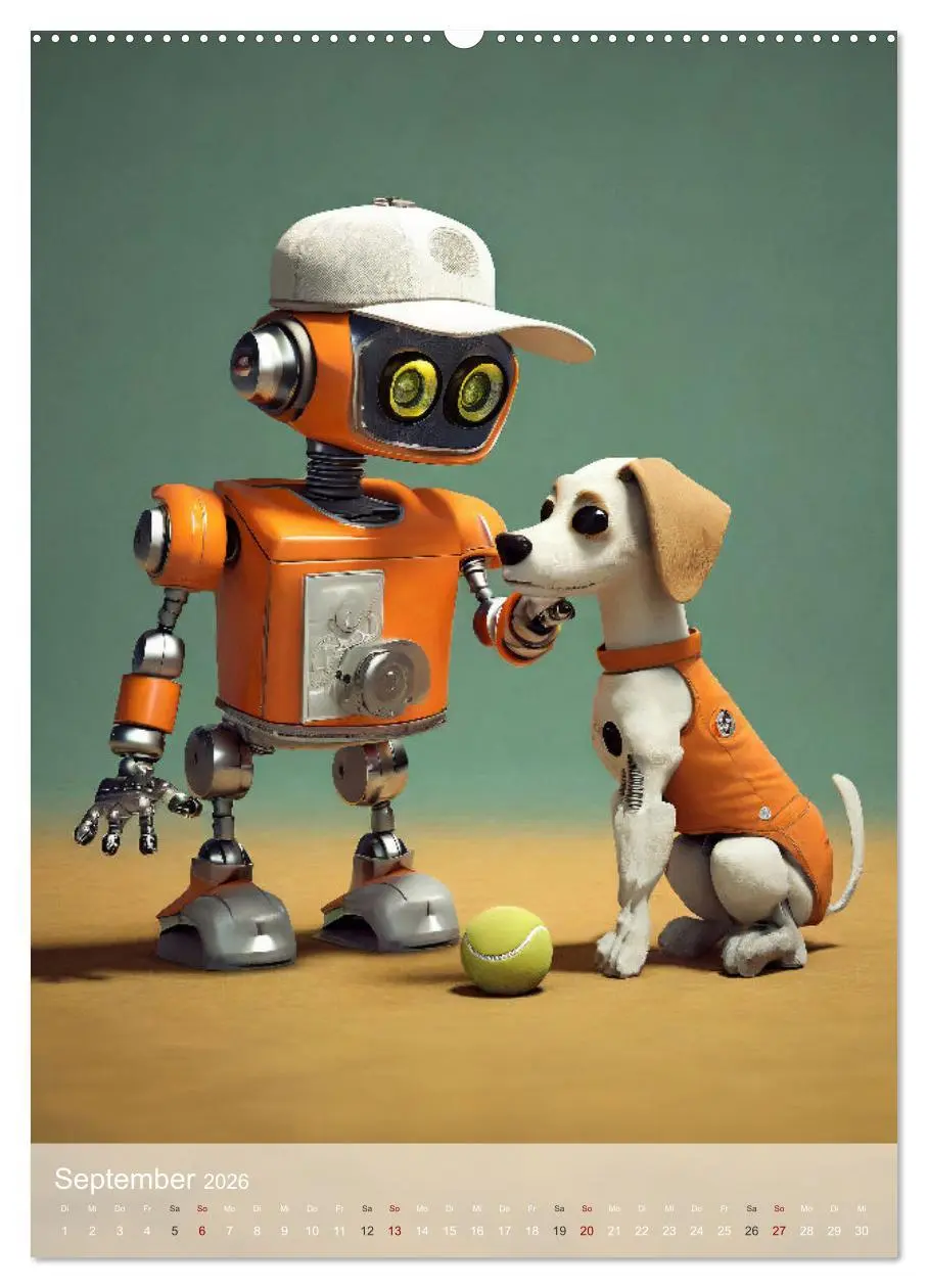 Bild: 9783516288414 | RoboLife - Niedliche Blechfreunde im Alltag (hochwertiger Premium...
