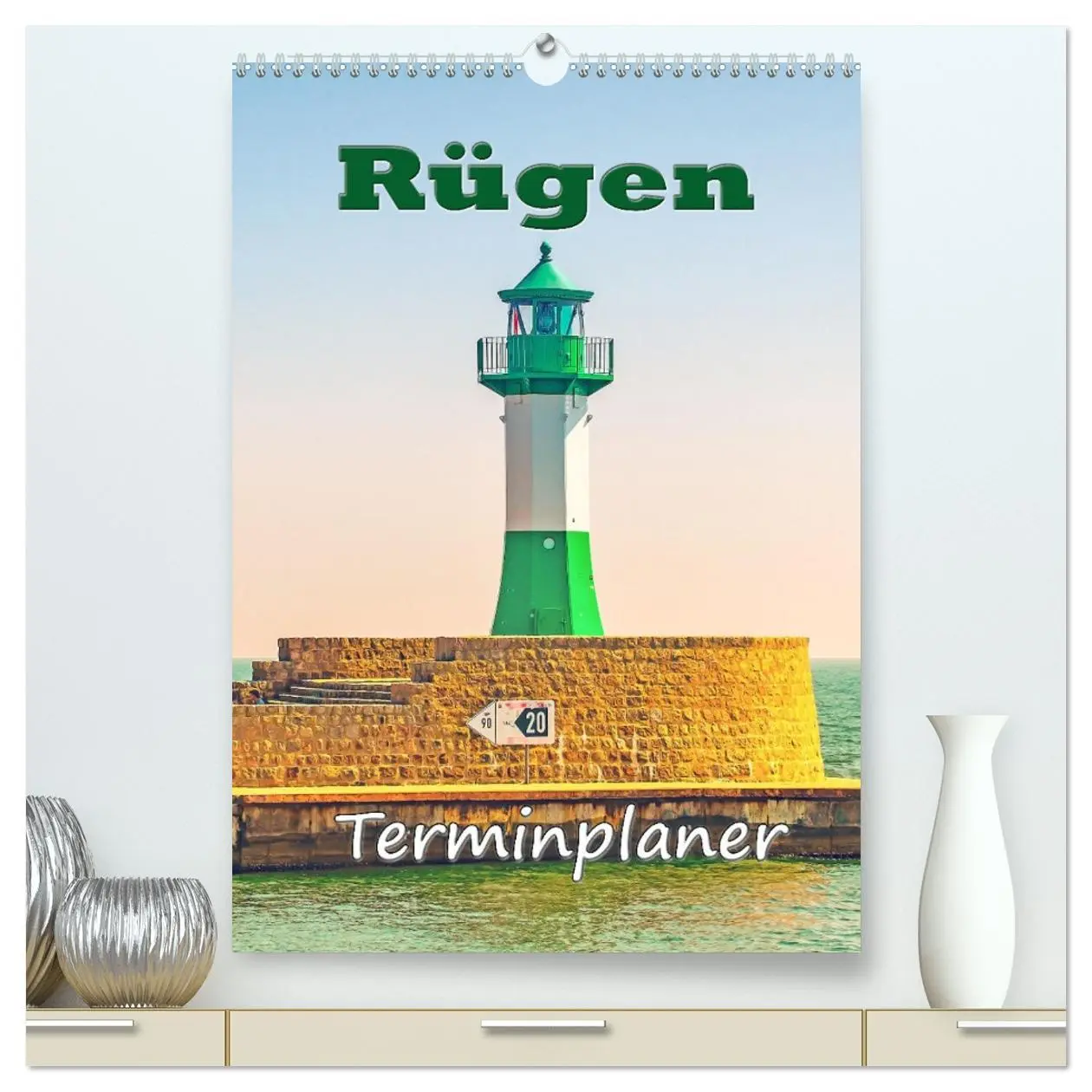 Cover: 9783516358414 | Rügen - Terminplaner (hochwertiger Premium Wandkalender 2026 DIN A2...
