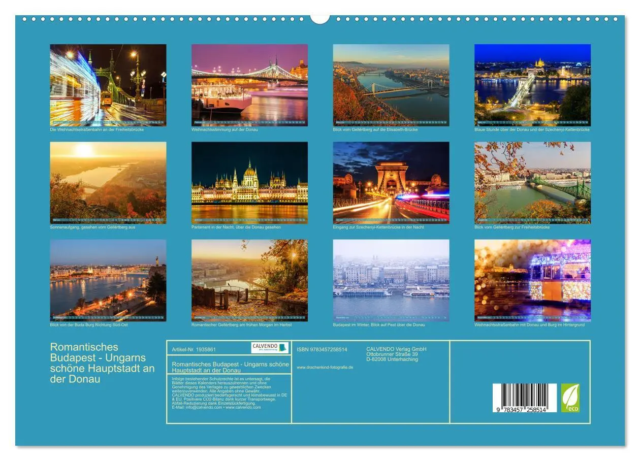 Bild: 9783457258514 | Romantisches Budapest - Ungarns schöne Hauptstadt an der Donau...