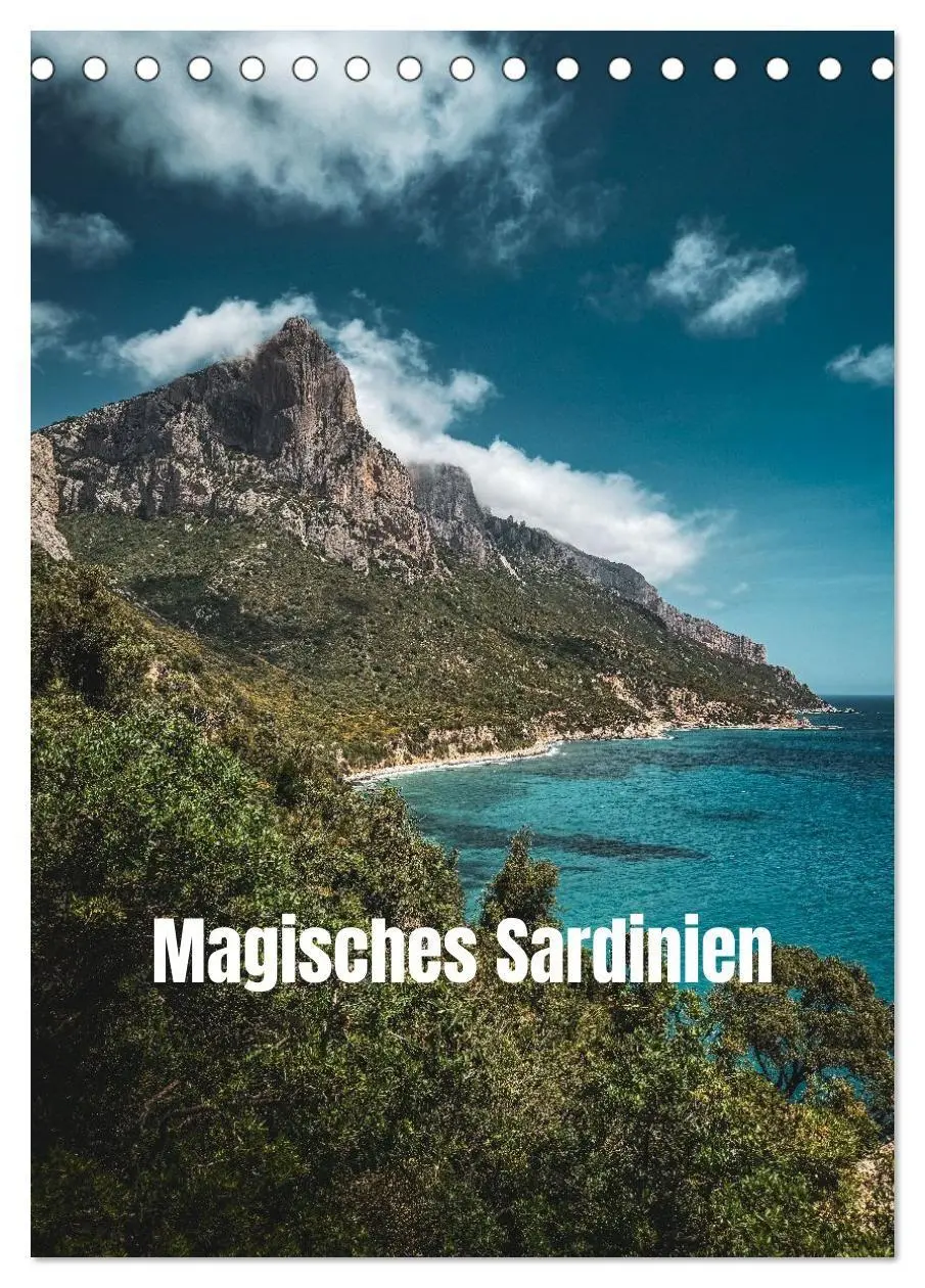 Cover: 9783516658514 | Magisches Sardinien (Tischkalender 2026 DIN A5 hoch), CALVENDO...