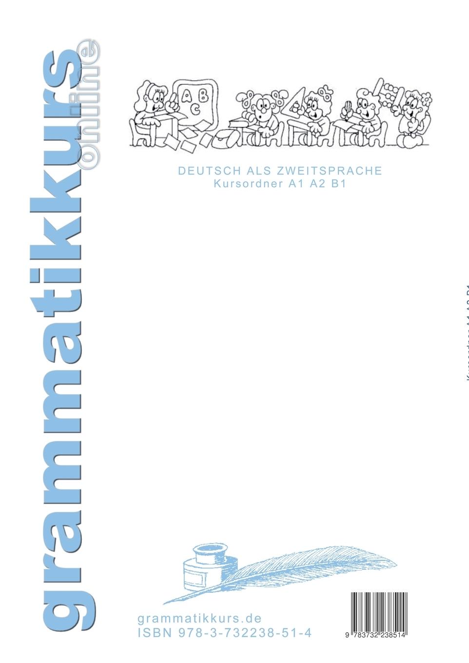 Rückseite: 9783732238514 | Kurs - Ordner | Kurs-Ordner für DEUTSCHKURS TeilnehmerInnen | Buch