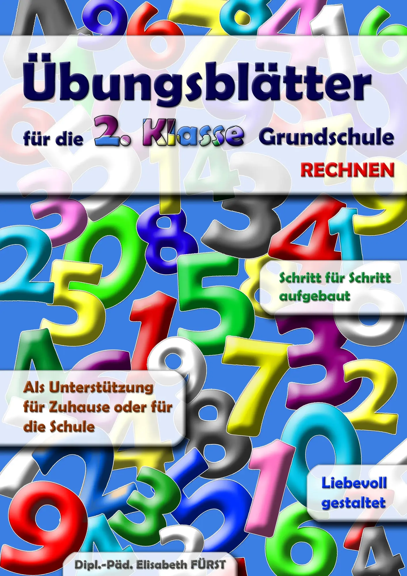 Cover: 9783837038514 | Übungsblätter für die 2. Klasse Grundschule | Rechnen | Fürst | Buch