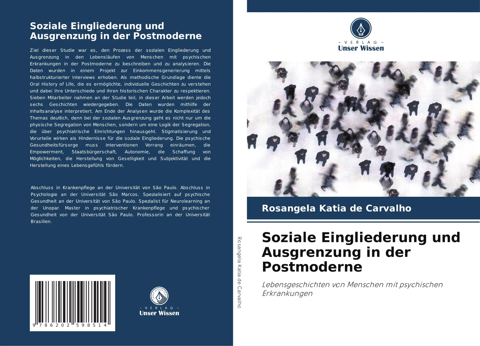 Cover: 9786202598514 | Soziale Eingliederung und Ausgrenzung in der Postmoderne | Carvalho