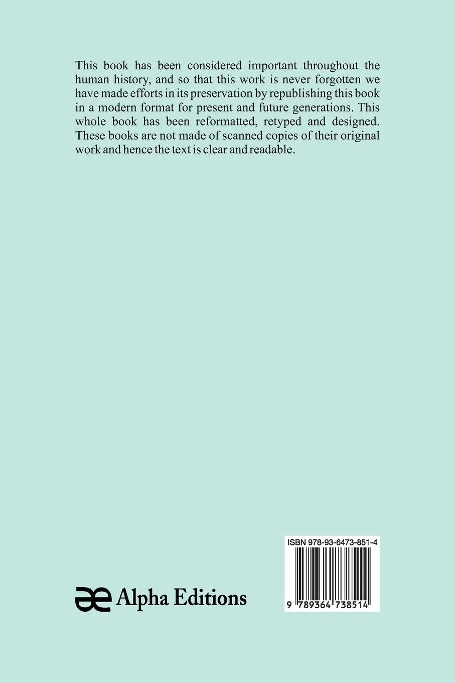 Rückseite: 9789364738514 | The summer holidays | a story for children | Amerel | Taschenbuch