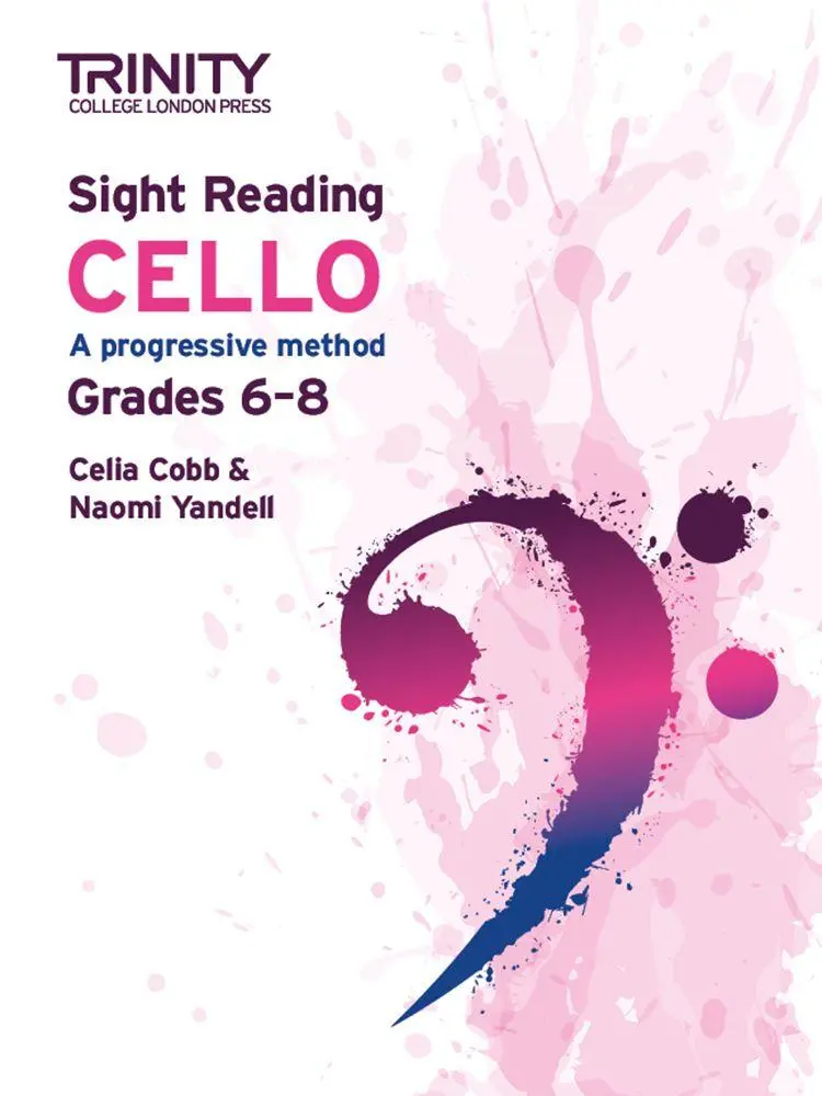 Cover: 9780857368614 | Trinity College London Sight Reading Cello: Grades 6-8 | LONDON | 2020