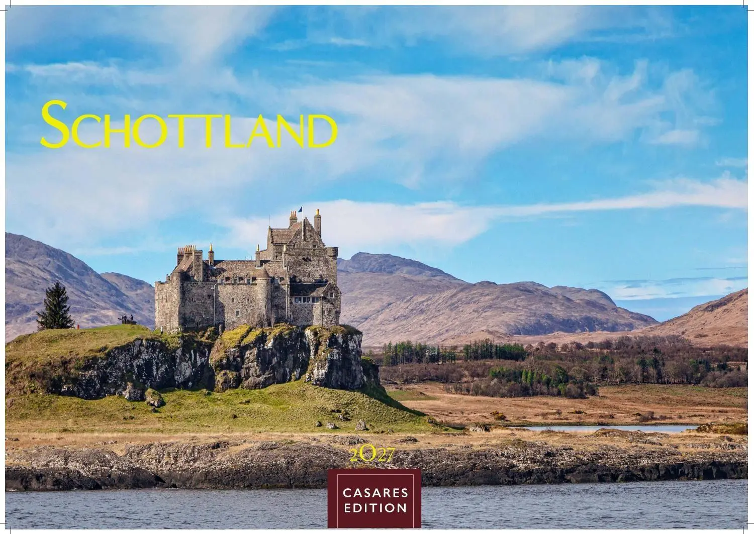 Cover: 9781835248614 | Schottland Kalender 2027 - Wandkalender Fotokalender England...