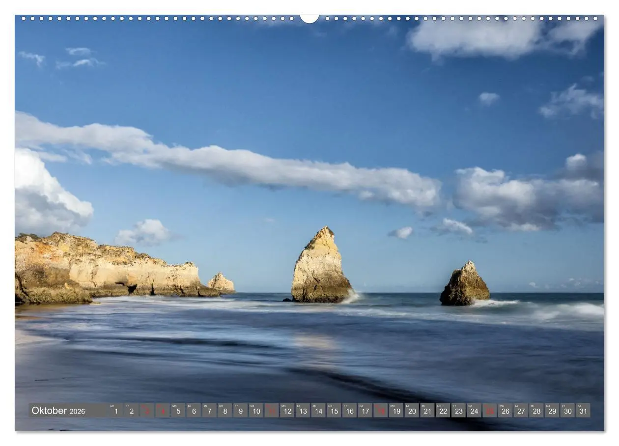 Bild: 9783457628614 | Die Algarve - Portugals märchenhafte Felsenküste (Wandkalender 2026...